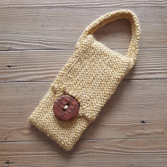 Handknit NWOT Wristlet - Picture 1 of 5